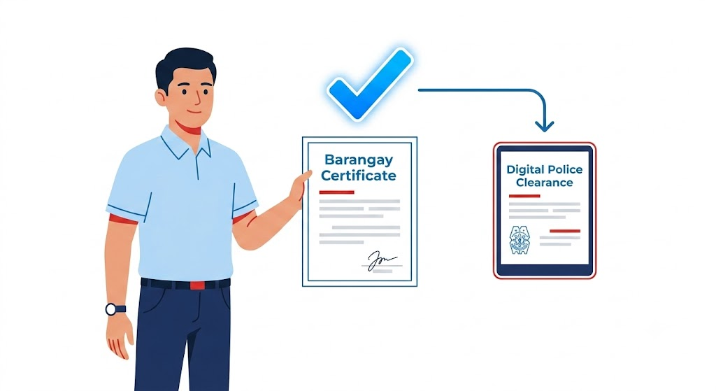 Barangay Clearance for Police Clearance